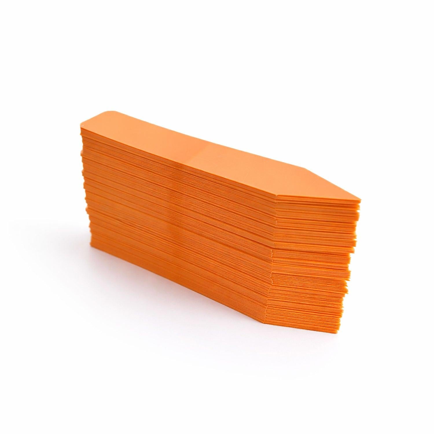 HBX Plant Labels, Orange - Pack of 100.