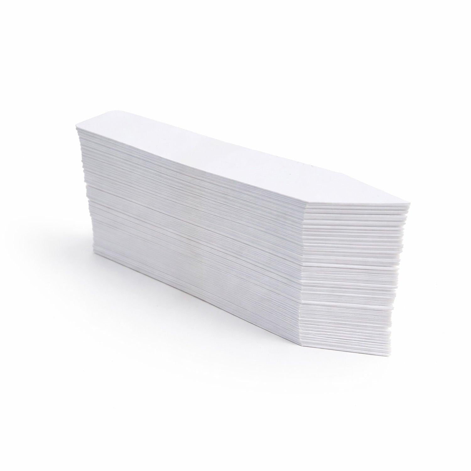HBX Plant Labels, White - Pack of 100.