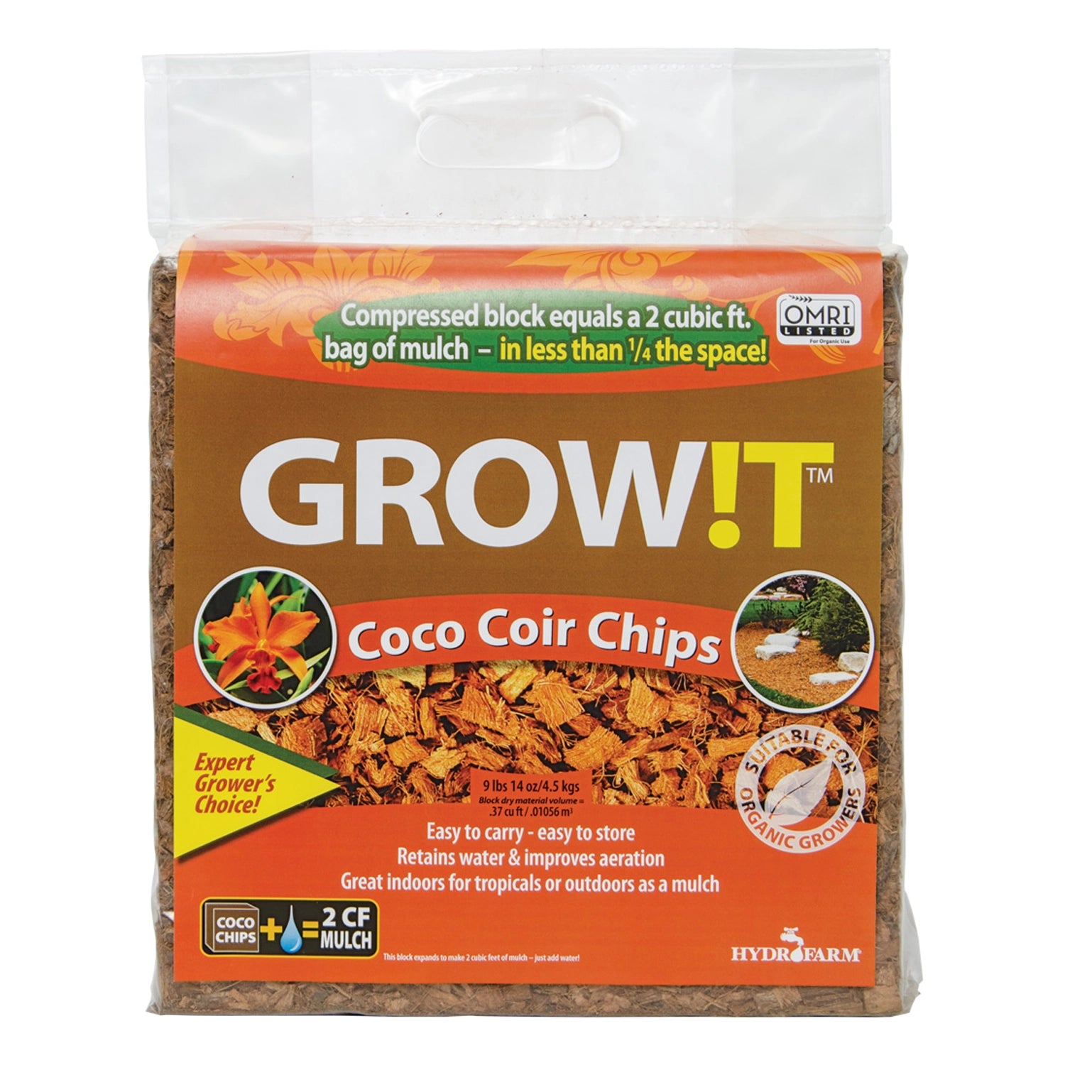 GROW!T Organic Coco Planting Chips