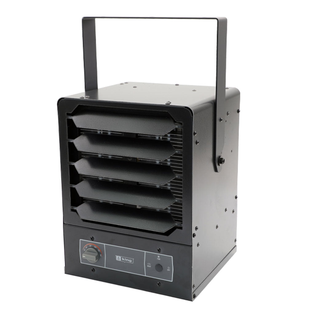 King Electric KBP Series 2 Compact Unit Heater with SP Thermostat and Mounting Bracket, 5700 Watt, 1-3 Ph, 19,454 BTU - 480 Volt