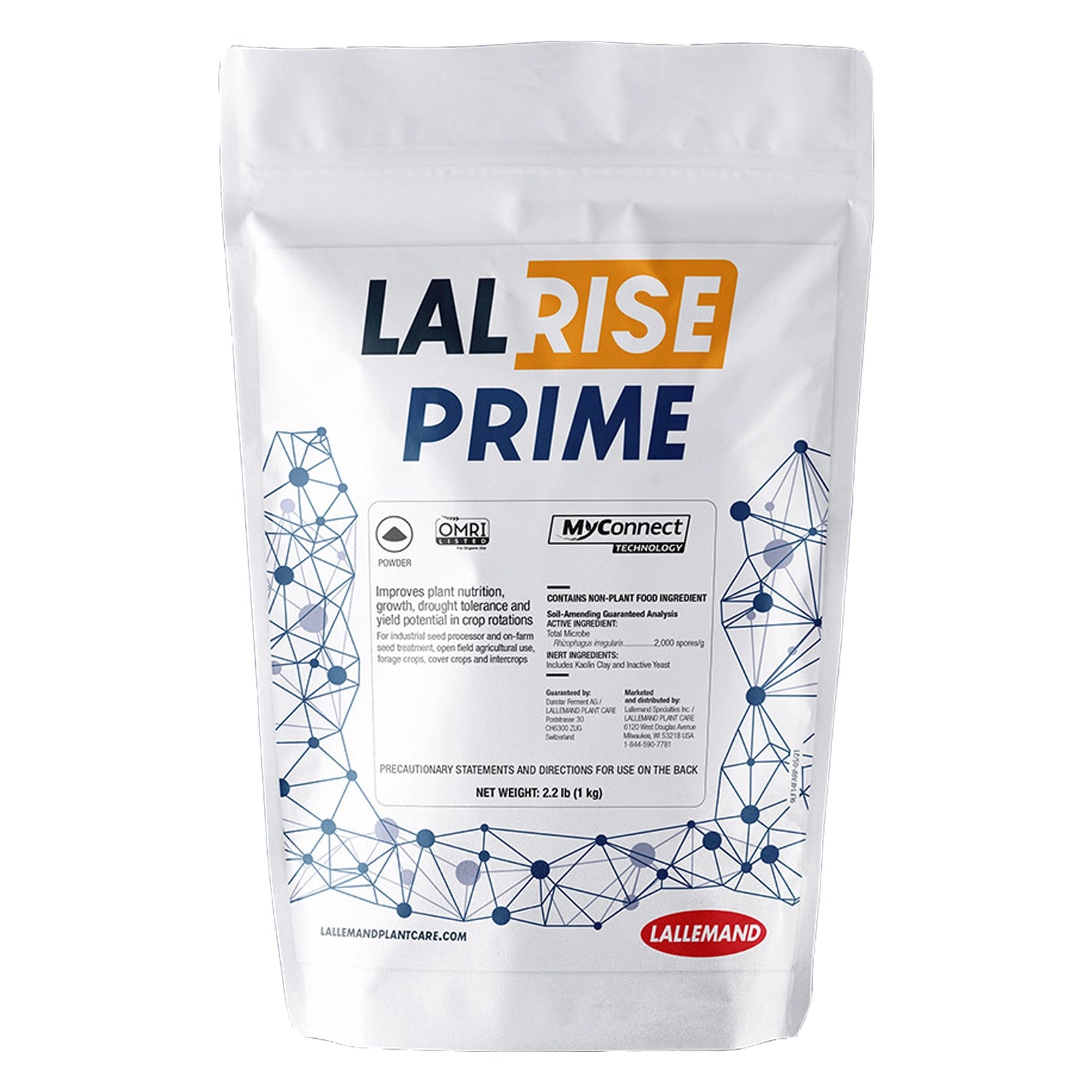 Lallemand LALRISE PRIME Powder, 2.2 lbs - Case of 5