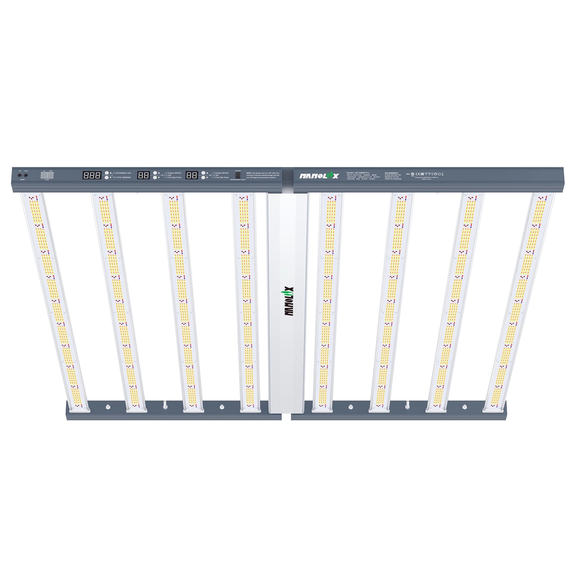 NanoLux Orion 3 860 Watt Full Spectrum Tunable + UV + Far Red LED Grow Light