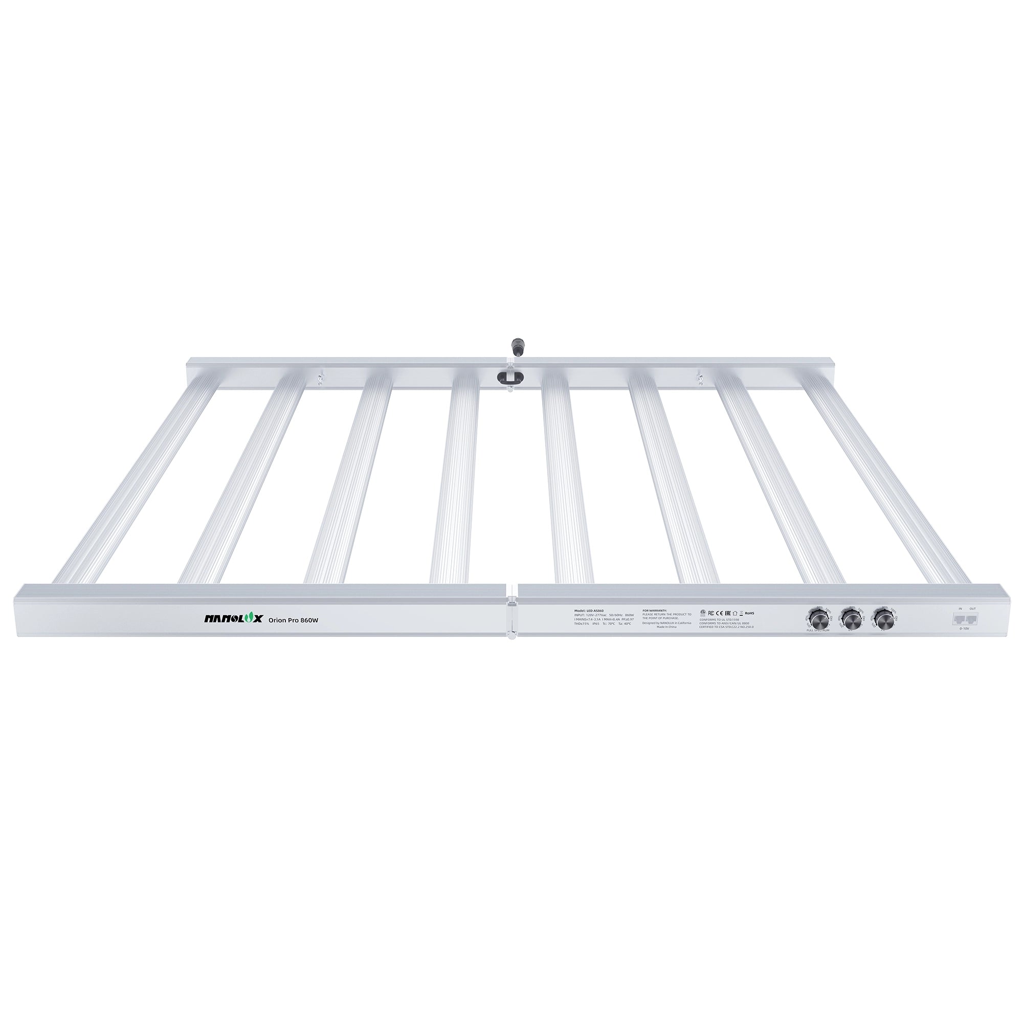 NanoLux Orion Pro 860 Watt Full Spectrum Tunable + UV + Far Red LED Grow Light