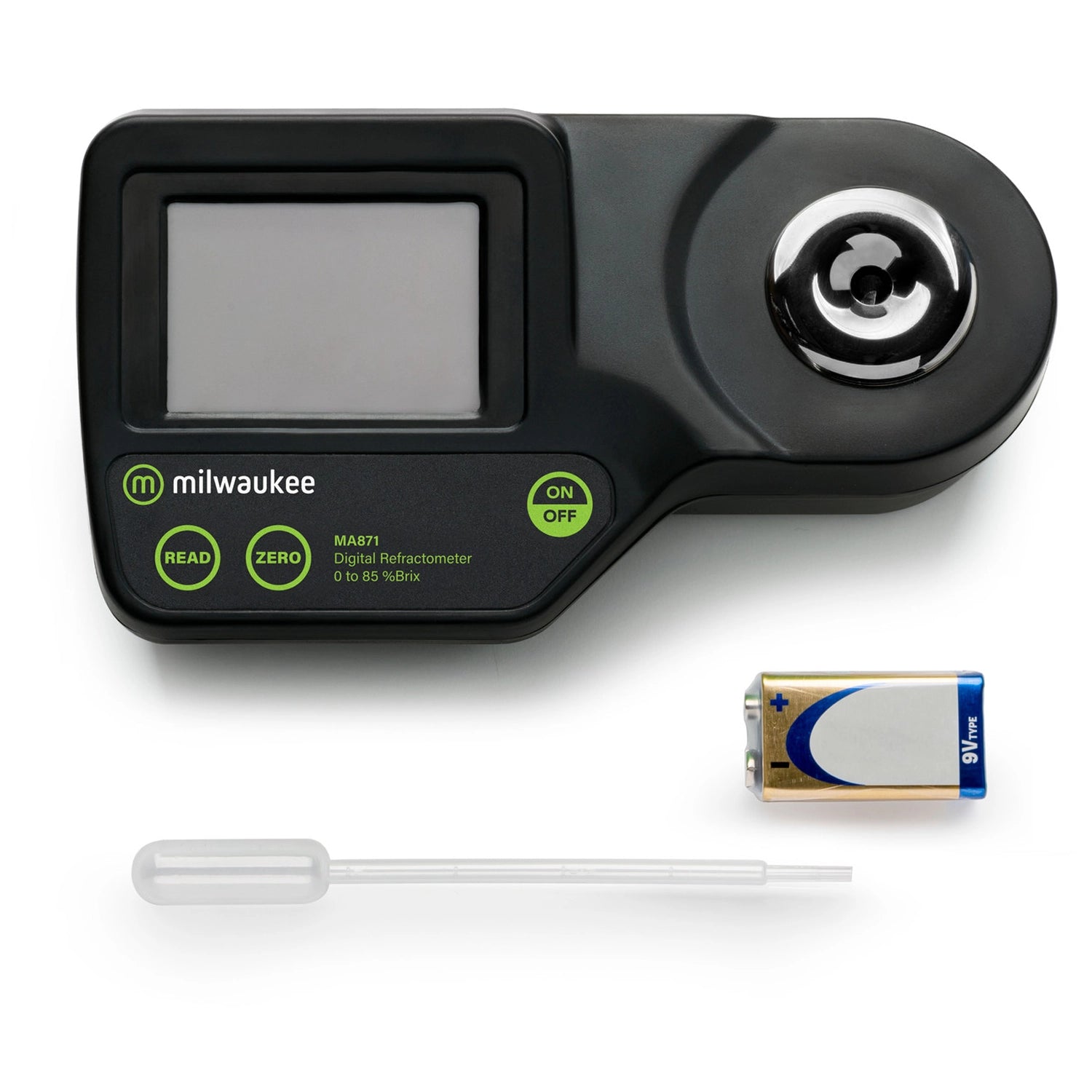 Milwaukee MA871 Digital Brix Refractometer Range - 0 to 85
