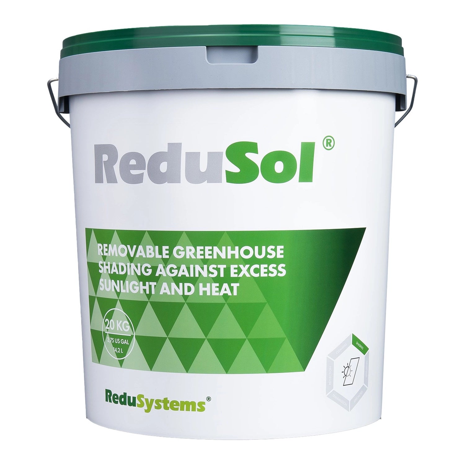 ReduSystems ReduSol Shade Coating, 20 kg Bucket.