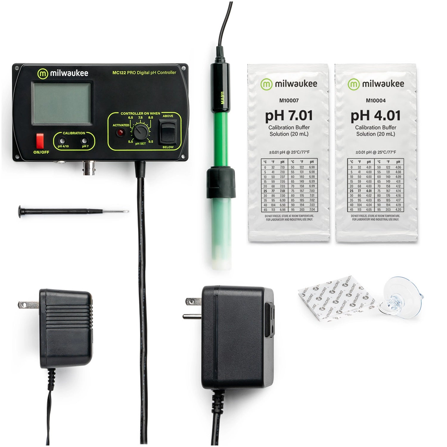 Milwaukee MC720 PRO pH Controller and Pump Kit