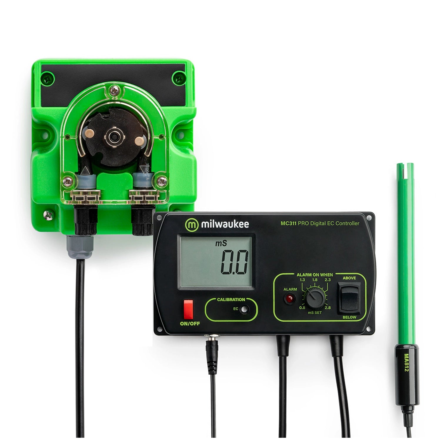 Milwaukee Conductivity (EC) Controller with 1 Dosing Pump