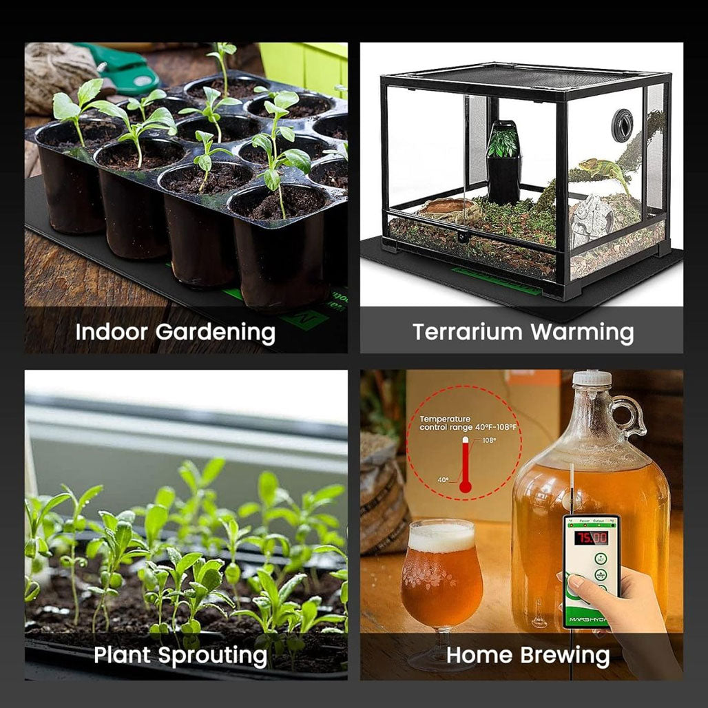Mars Hydro Seedling Heat Mat with Digital Thermostat