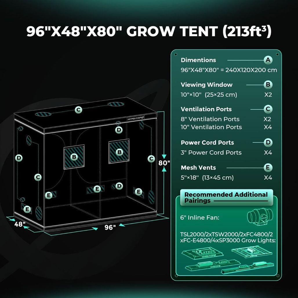 Mars Hydro 4' x 8' Grow Tent