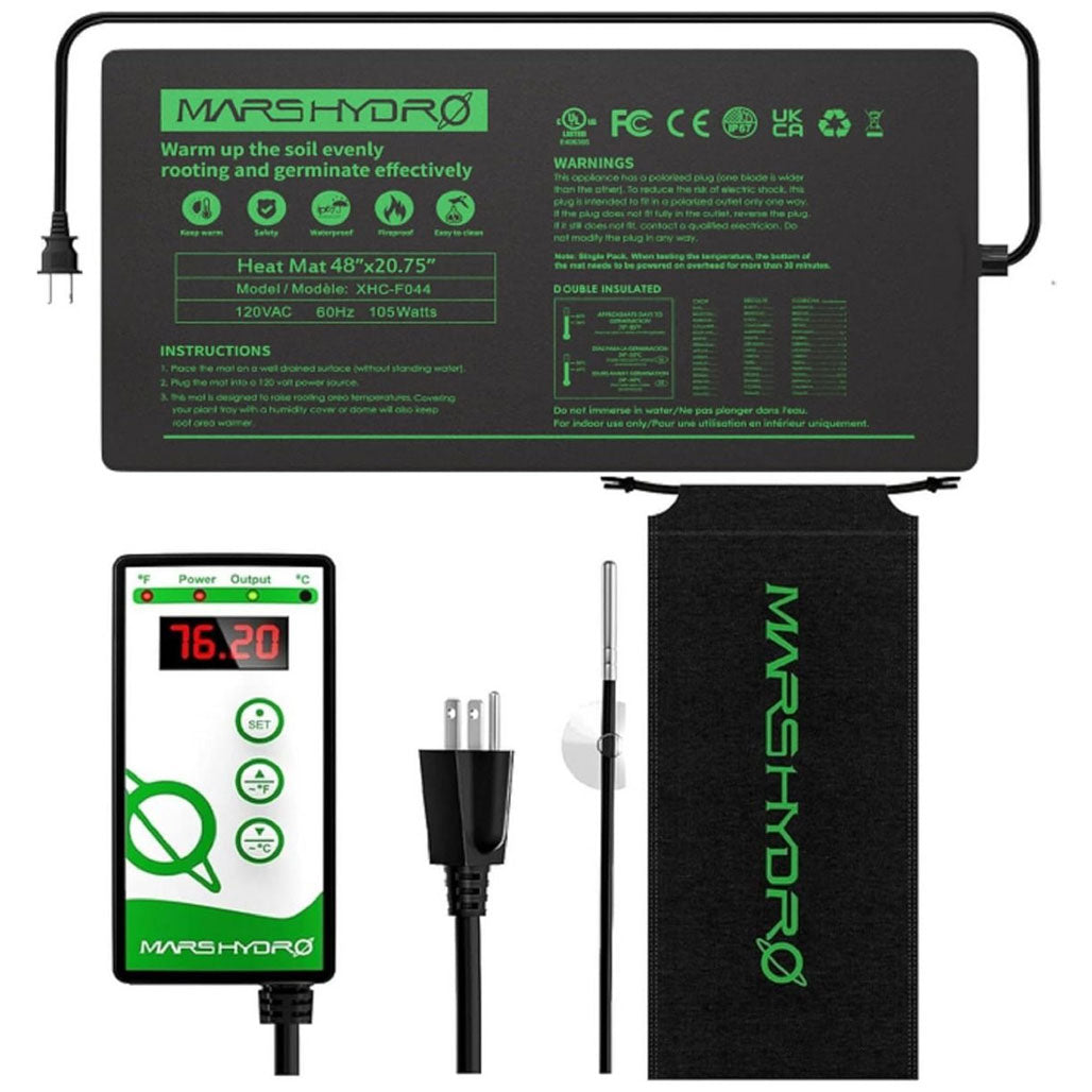Mars Hydro Seedling Heat Mat with Digital Thermostat