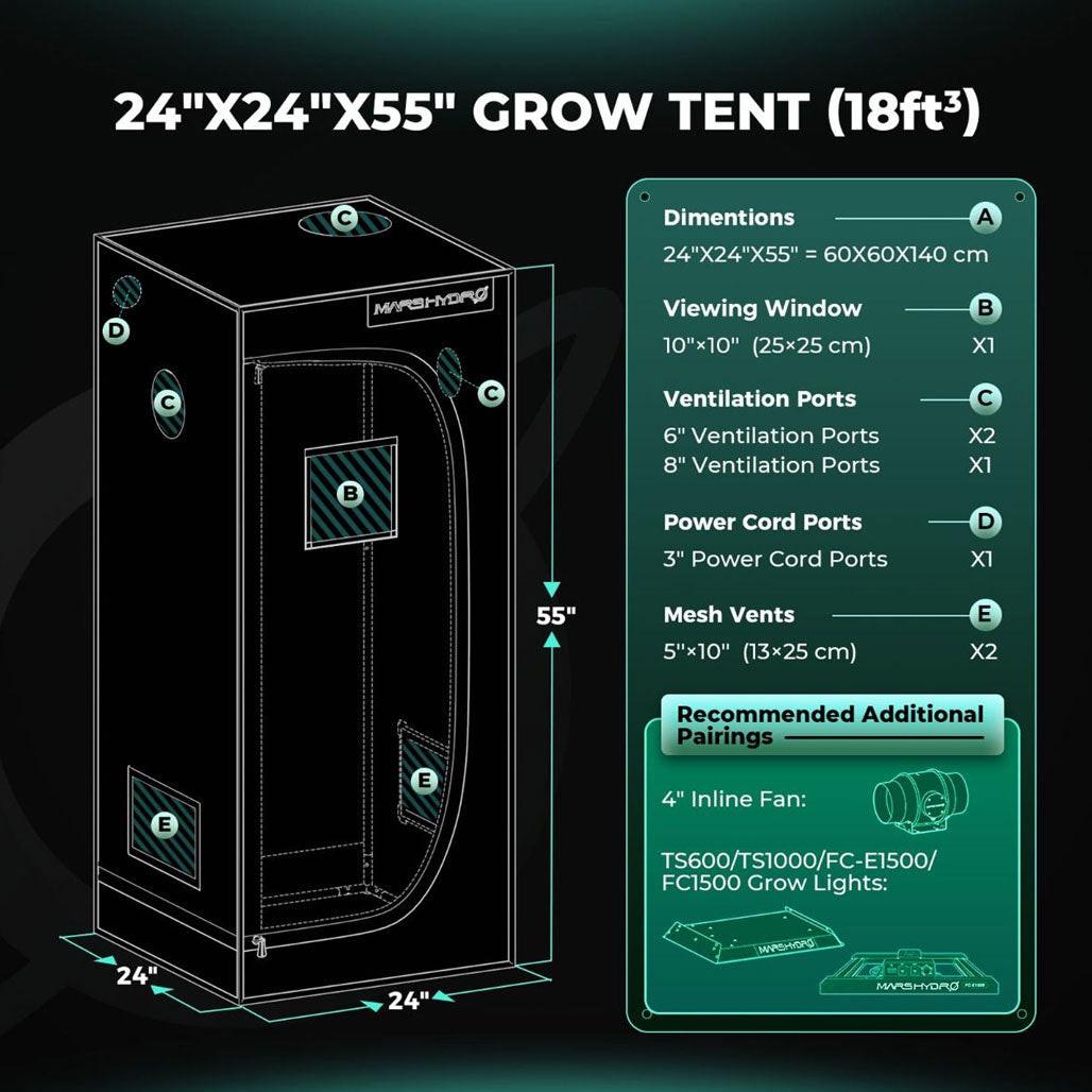 Mars Hydro 2' x 2' Grow Tent