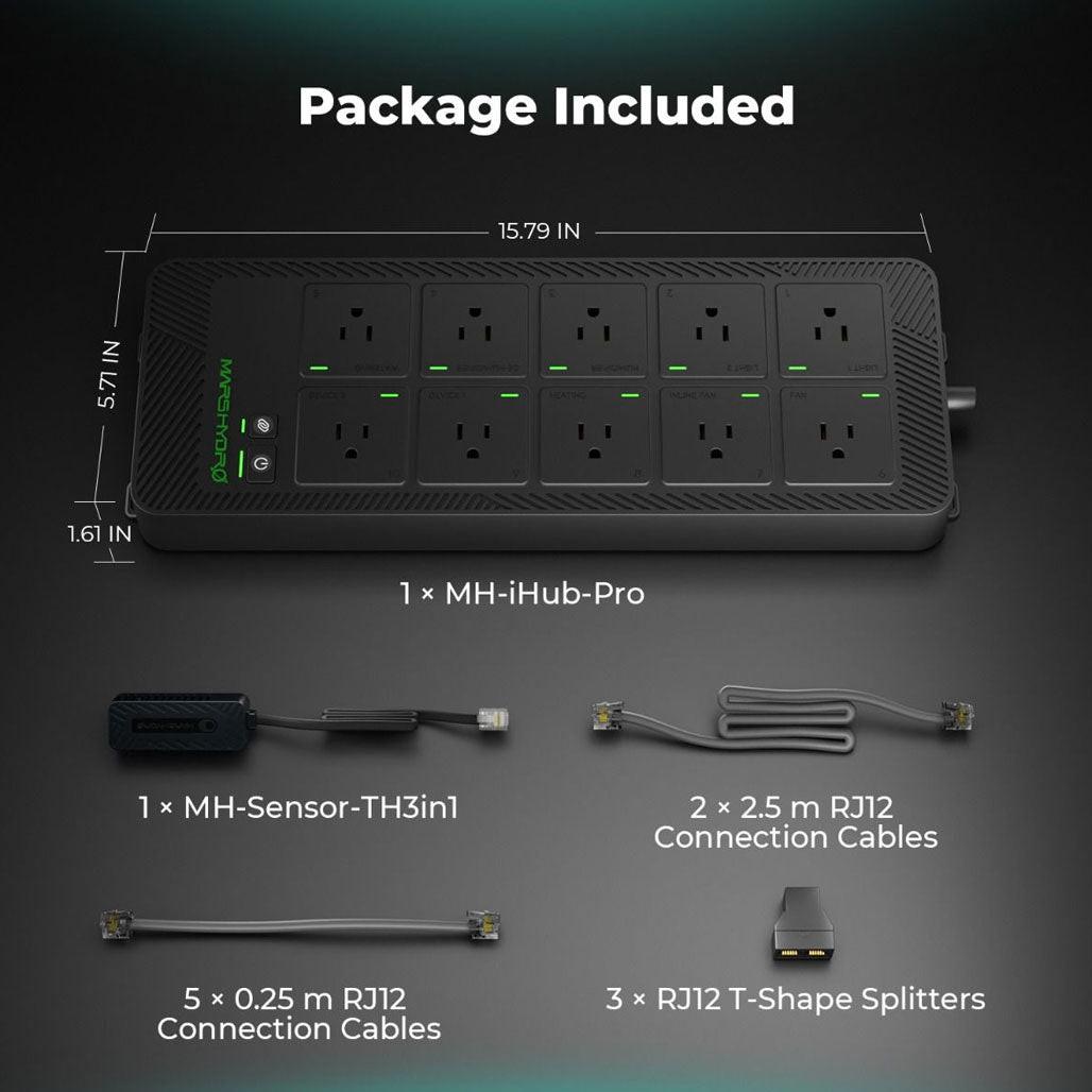 Mars Hydro iHub Pro 10-Outlet All-in-One Smart Control System