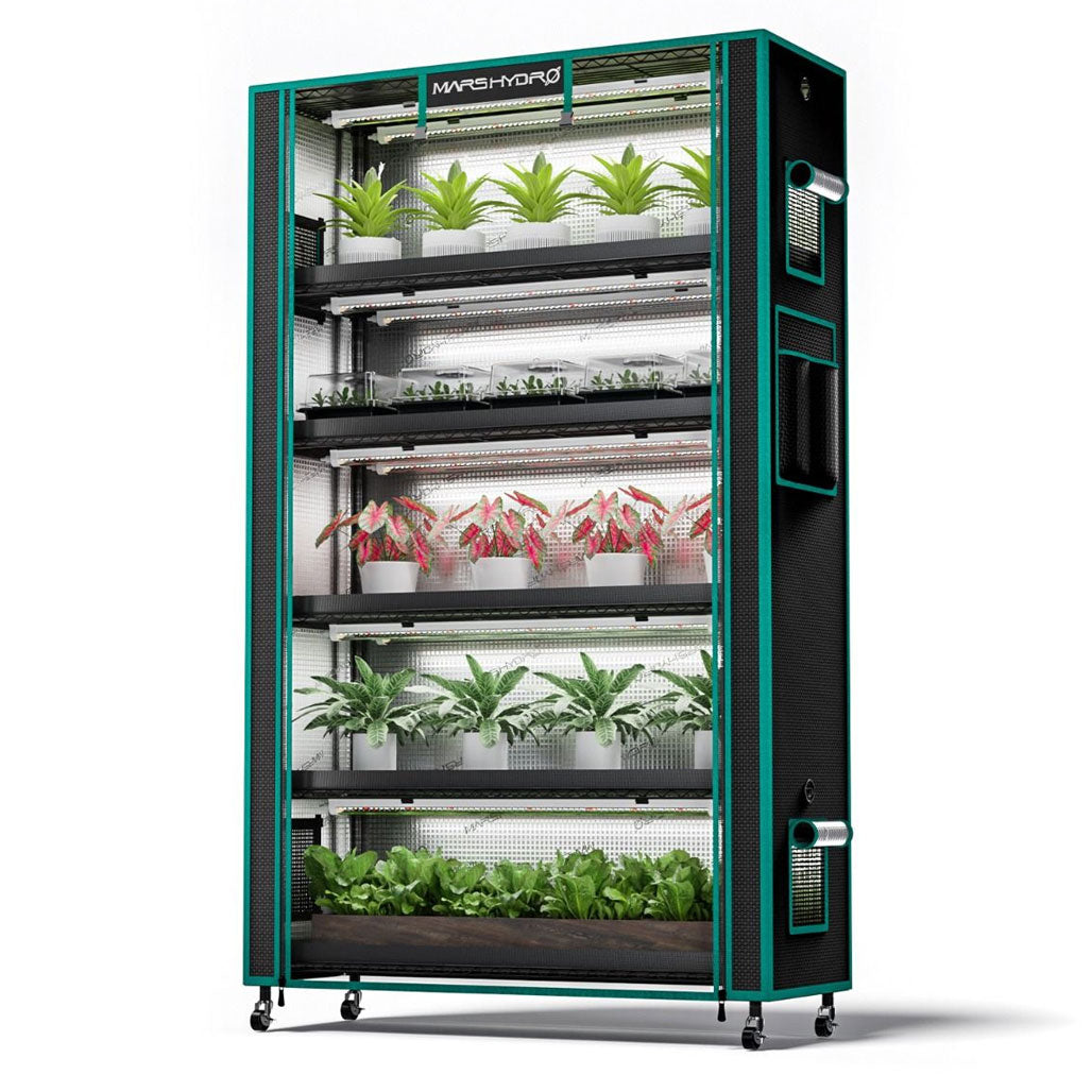 Mars Hydro 6 Tier Clone & Propagation Lighting System