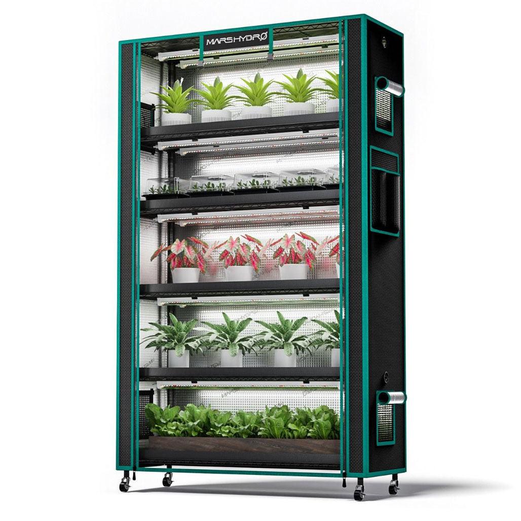 martian plant hanger Mars Hydro 6 Tier Clone & Propagation Lighting System