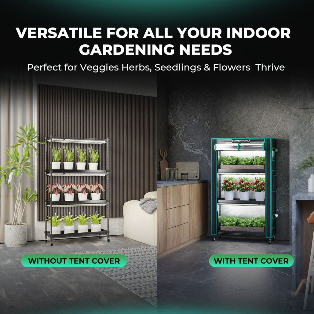 Mars Hydro 6 Tier Clone & Propagation Lighting System