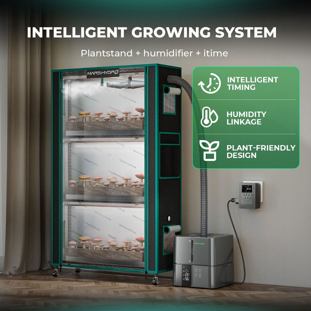 Mars Hydro 6 Tier Clone & Propagation Lighting System