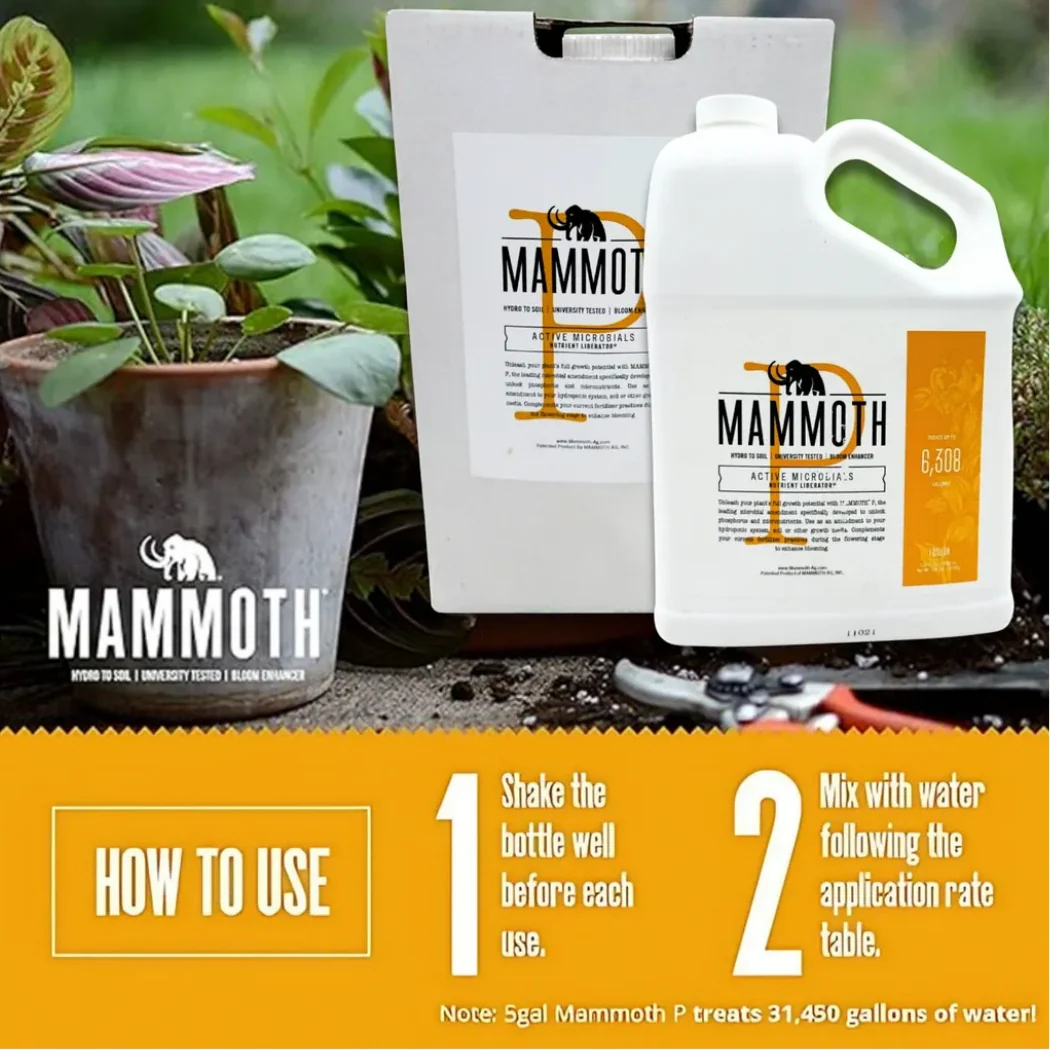 Mammoth P Active Microbials.