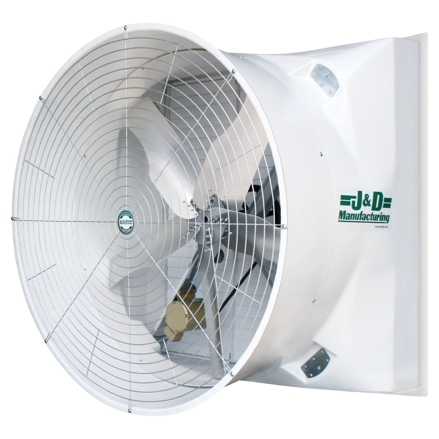 J&D Manufacturing 72 Inch Mega Storm Fiberglass Exhaust Fan