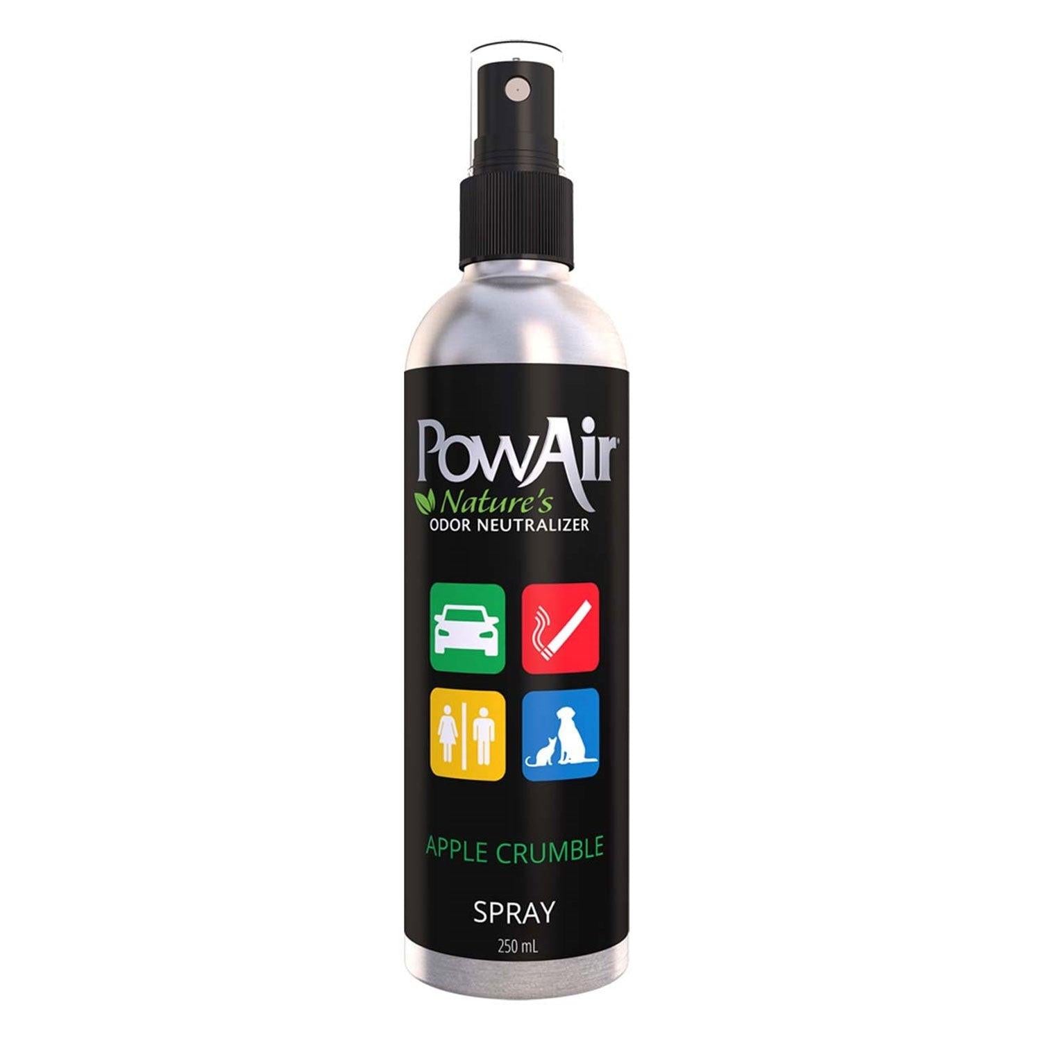 PowAir Spray Odor Neutralizer, Apple Crumble - 8 Ounces - Case of 6.