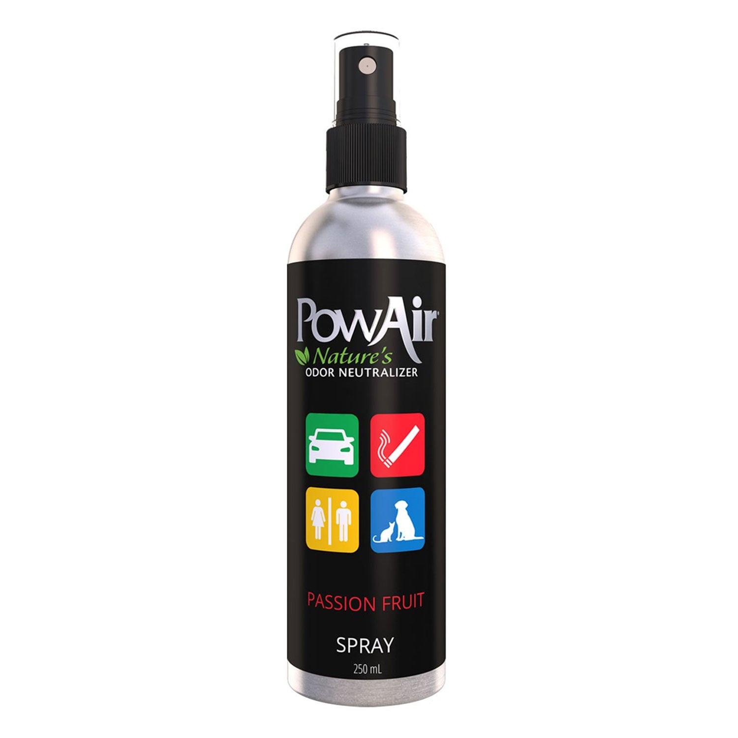 PowAir Spray Odor Neutralizer, Passion Fruit - 8 Ounces - Case of 6.