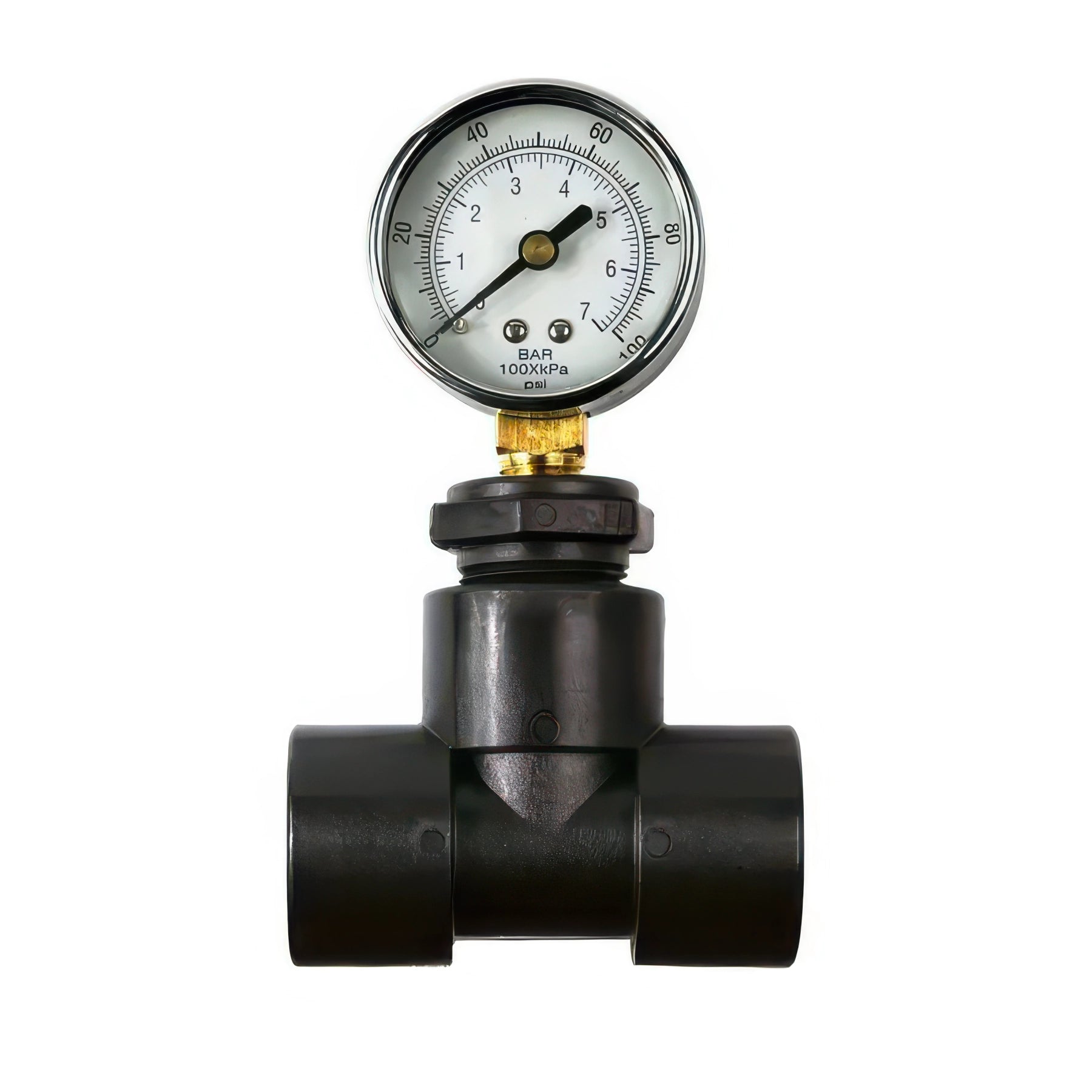 Dosatron Pressure Gauge w/ Hookup Kit, 3/4 Inch