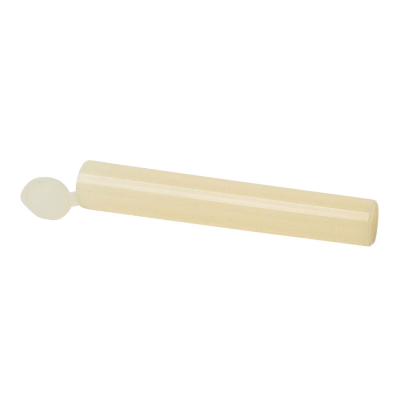 Custom Cones USA 116mm Child Resistant Compostable Pop-Top Tube, Natural - Case of 800