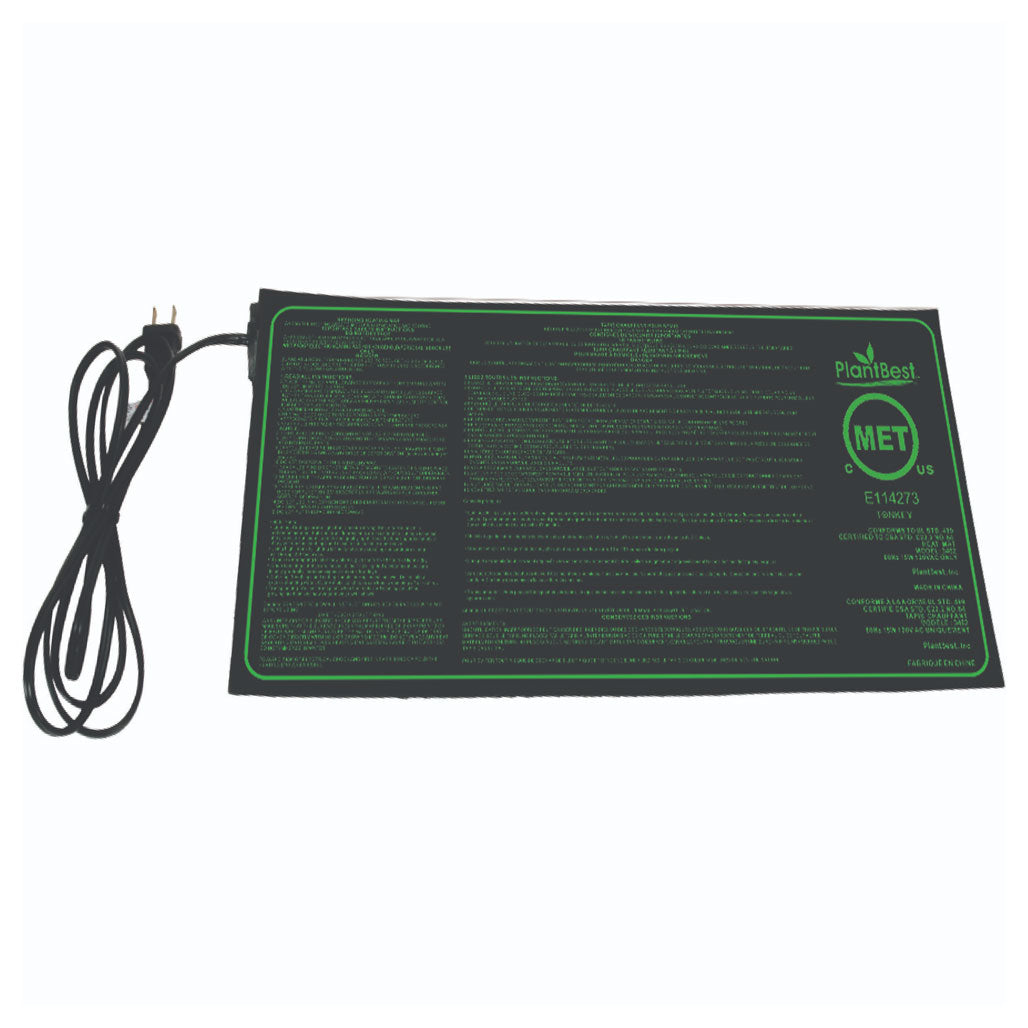 PlantBest Propagation Seedling Heat Mat, 10 Inch x 20 Inch