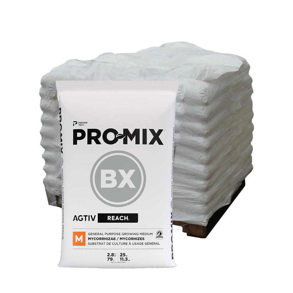 PRO-MIX BX AGTIV REACH Mycorrhizae Soilless Potting Mix, 2.8 cu. ft. - Pallet of 57 Bags