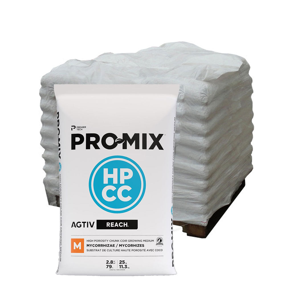 PRO-MIX HPCC AGTIV REACH Mycorrhizae Soilless Potting Mix, 2.8 cu. ft. - Pallet of 57 Bags