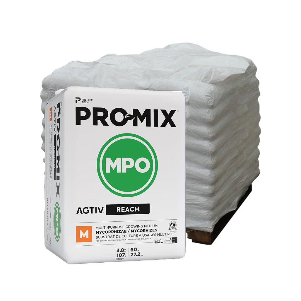PRO-MIX MPO AGTIV REACH Mycorrhizae Soilless Potting Mix, 3.8 cu. ft. - Pallet of 30 Bags