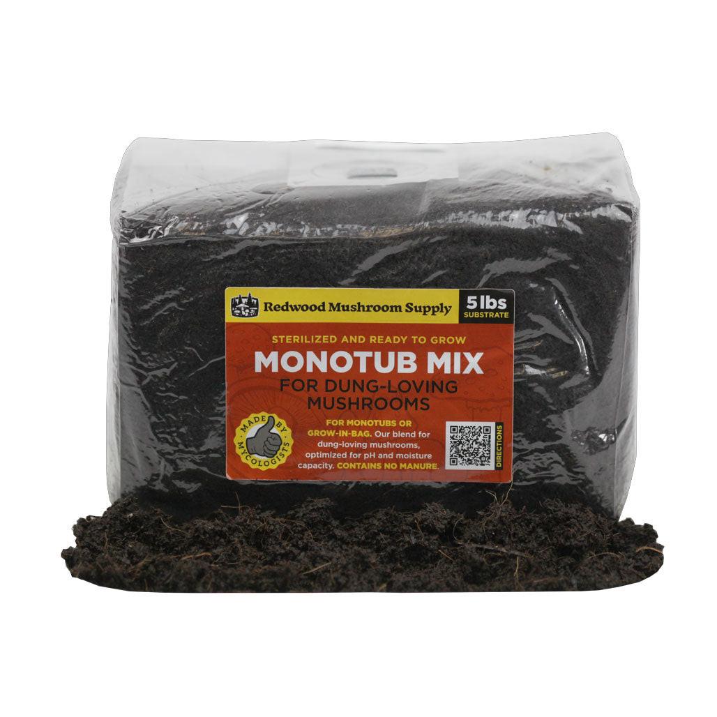 Redwood Mushroom Supply Sterilized CVG Mushroom Substrate, 5 lb.