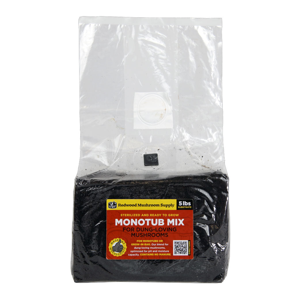 Redwood Mushroom Supply Sterilized CVG Mushroom Substrate, 5 lb.