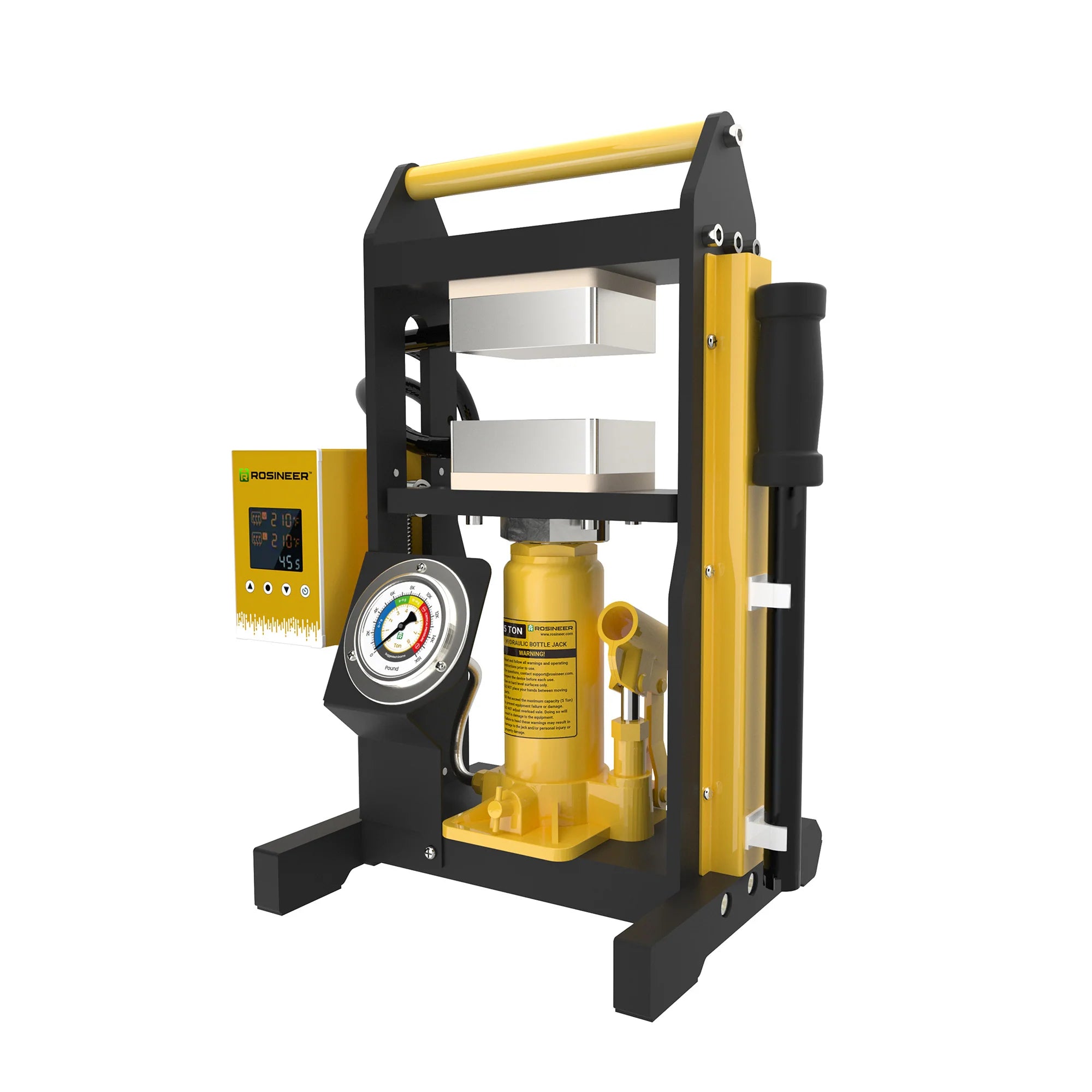 Rosineer Mighty-5 5-Ton Hydraulic Rosin Press Machine With Accessory Bundle