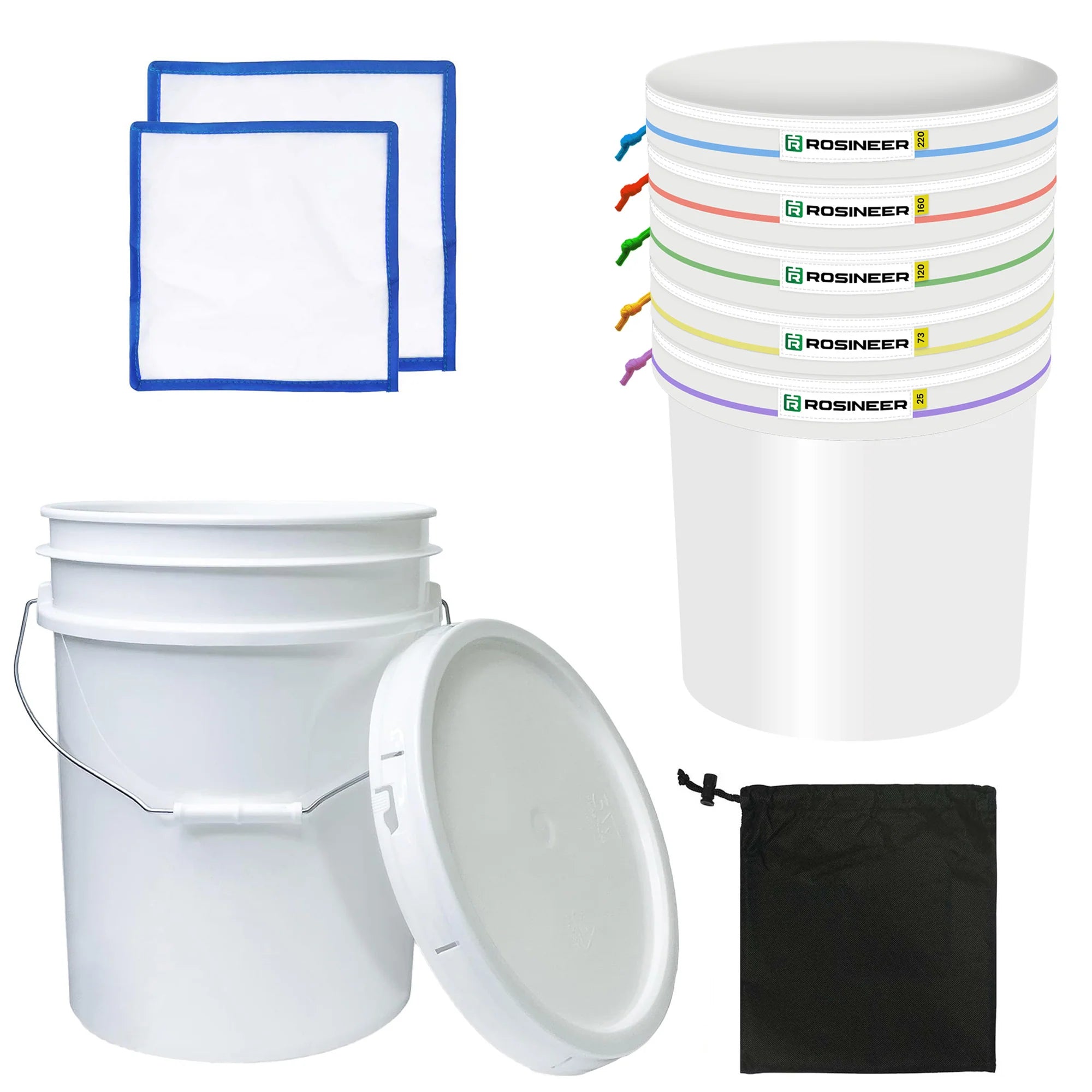 Rosineer Bubble Bag Set, 5 Gallon