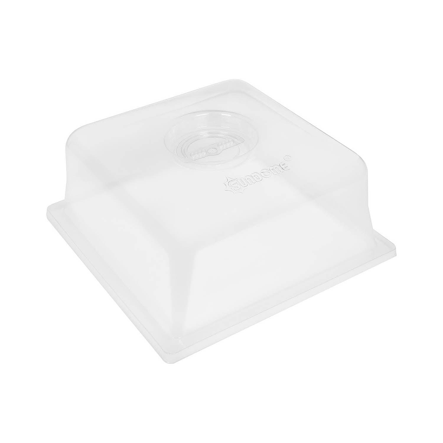 Sunpack Sundome Vented Humidity Dome, 10"x10"x5", Pack of 25