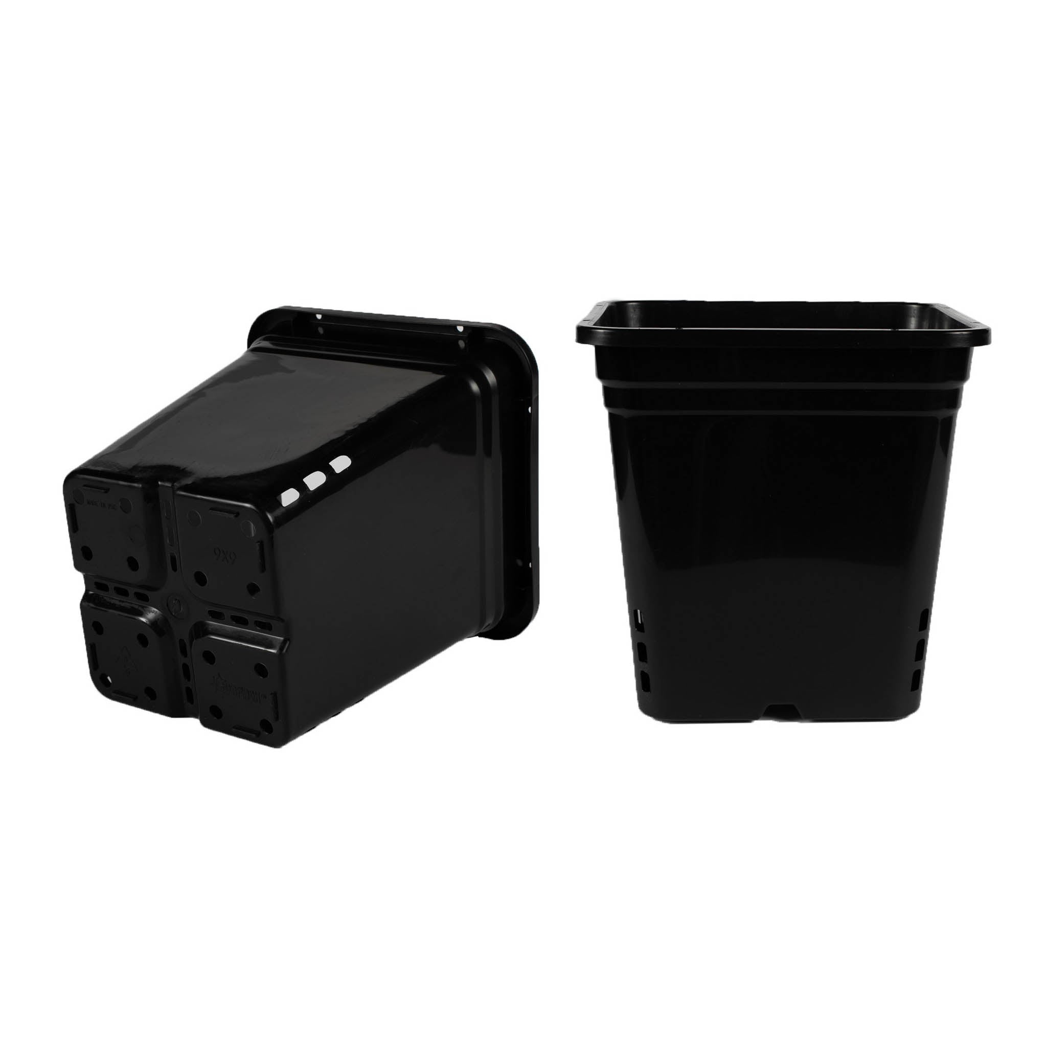 Sunpack Square Pot, 12" x 12" x 12", Pack of 24