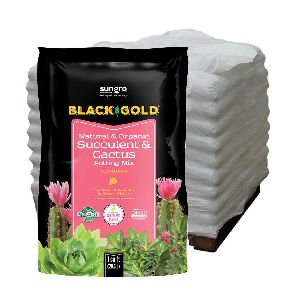 SunGro Horticulture Black Gold Cactus Mix.