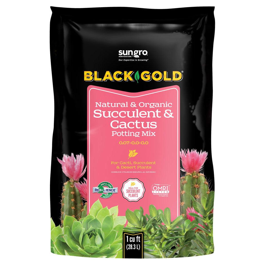 potting mix for cactus and succulents Black Gold Cactus Mix 1 Cu. Ft