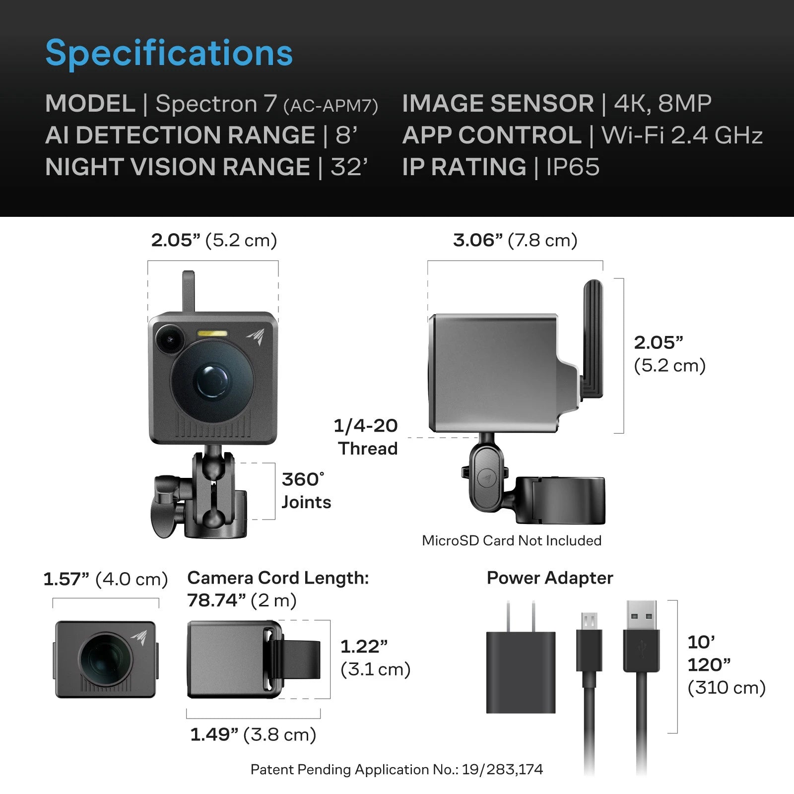 AC Infinity SPECTRON AI-Powered Grow Camera