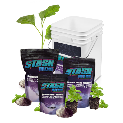 Stash Blend Premium Plant Additive.