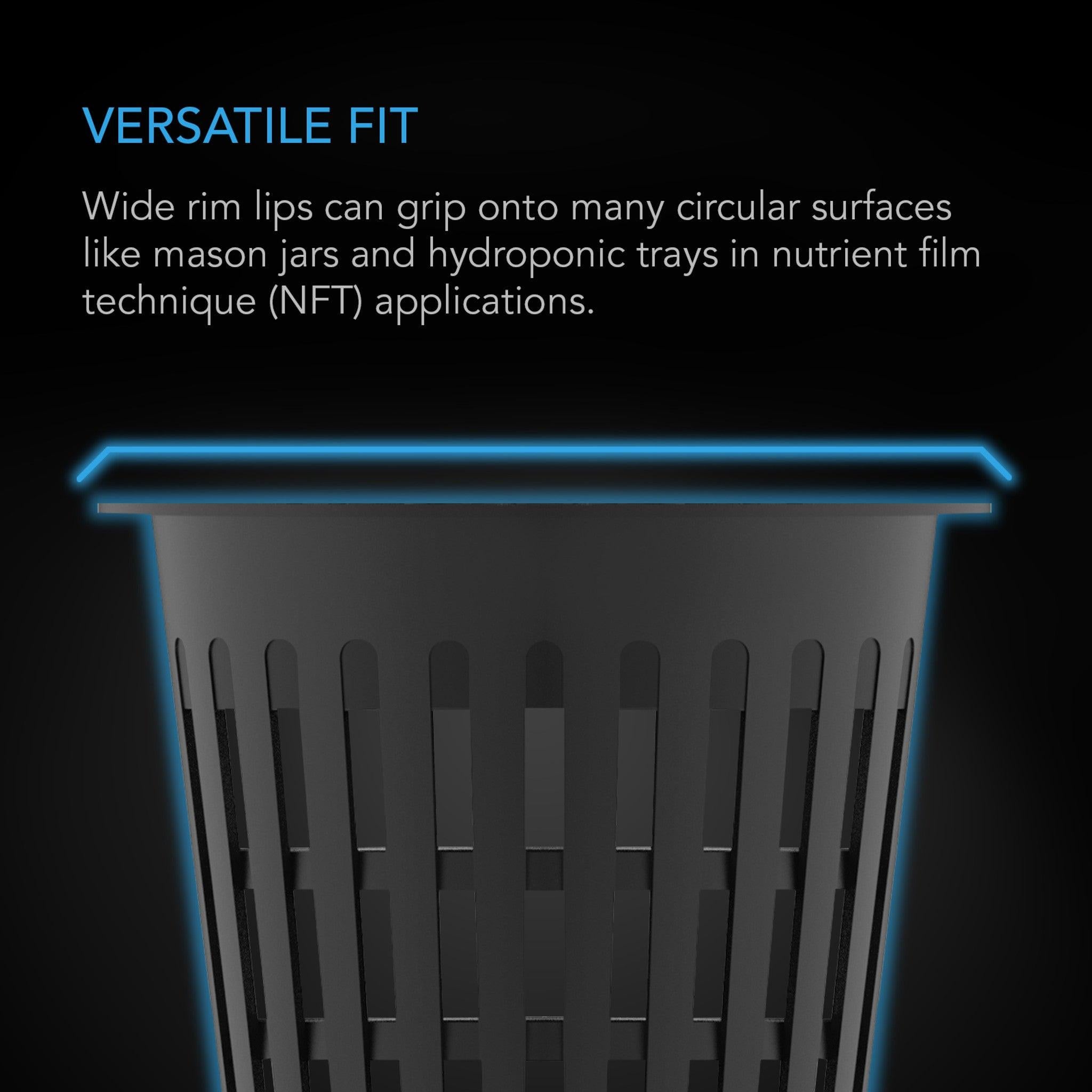 AC Infinity Mesh Net Cups, 4 Inch, Pack of 25