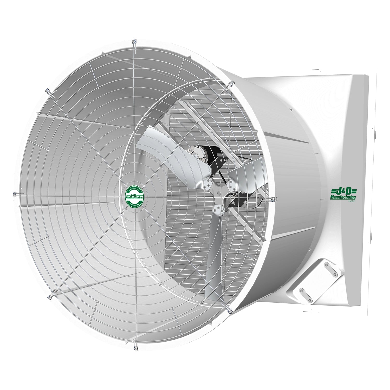 J&D Manufacturing Storm 55" Fiberglass Exhaust Fan