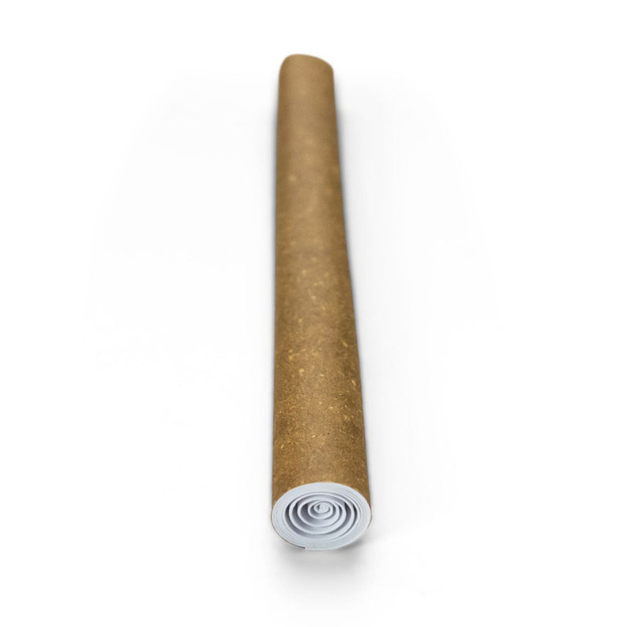 Custom Cones USA 109mm Pre-Rolled Tubes, Brown Hemp Wrap Blunt with 11mm Wide Spiral Tip - Case of 100