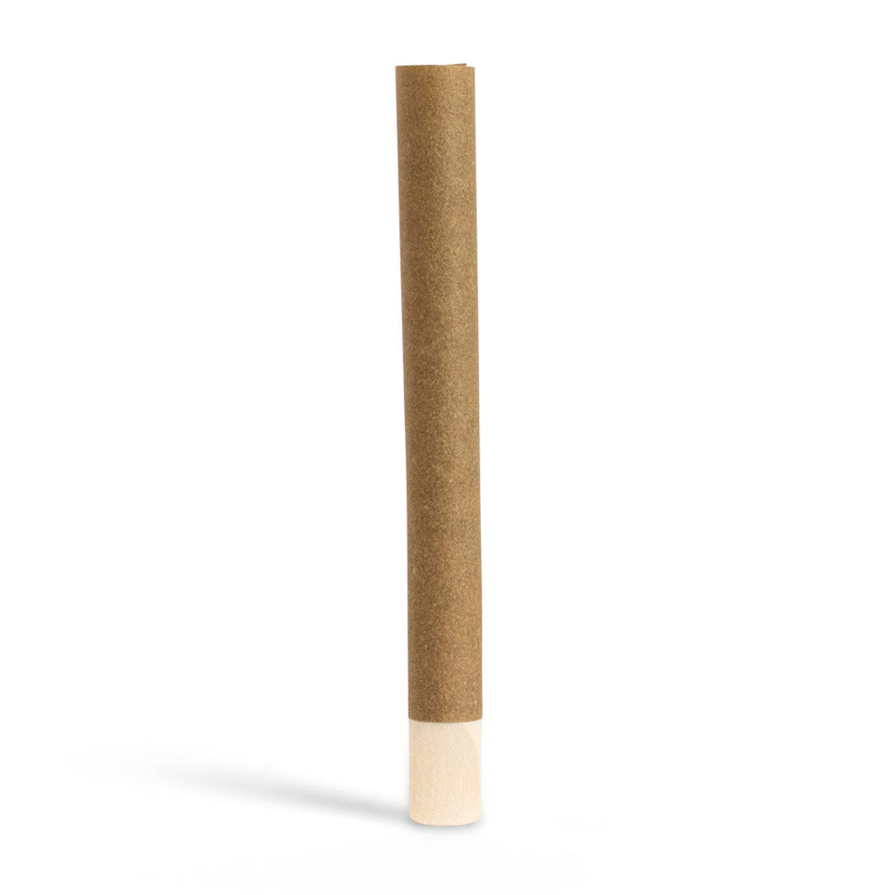 Custom Cones USA 109mm Pre-Rolled Tubes, Brown Hemp Wrap with 11mm Wide Wood Tip - Case of 100