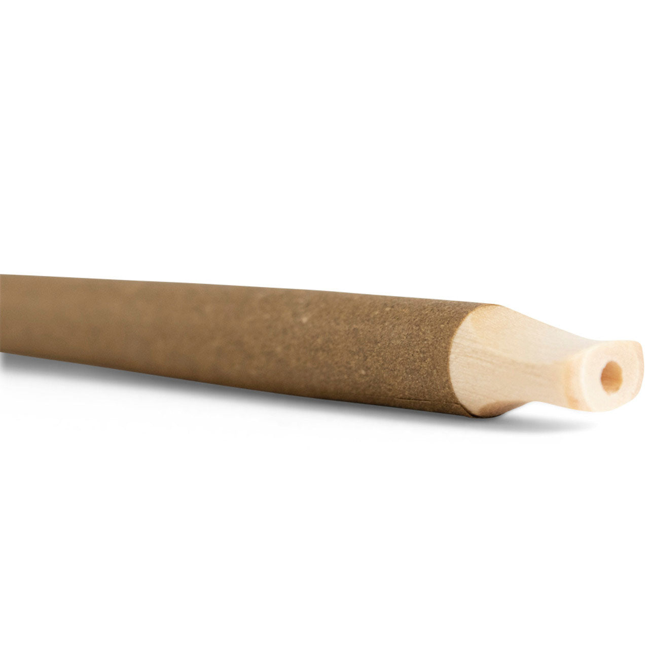 Custom Cones USA 109mm Pre-Rolled Tubes, Brown Hemp Wrap with 11mm Wide Wood Tip - Case of 100