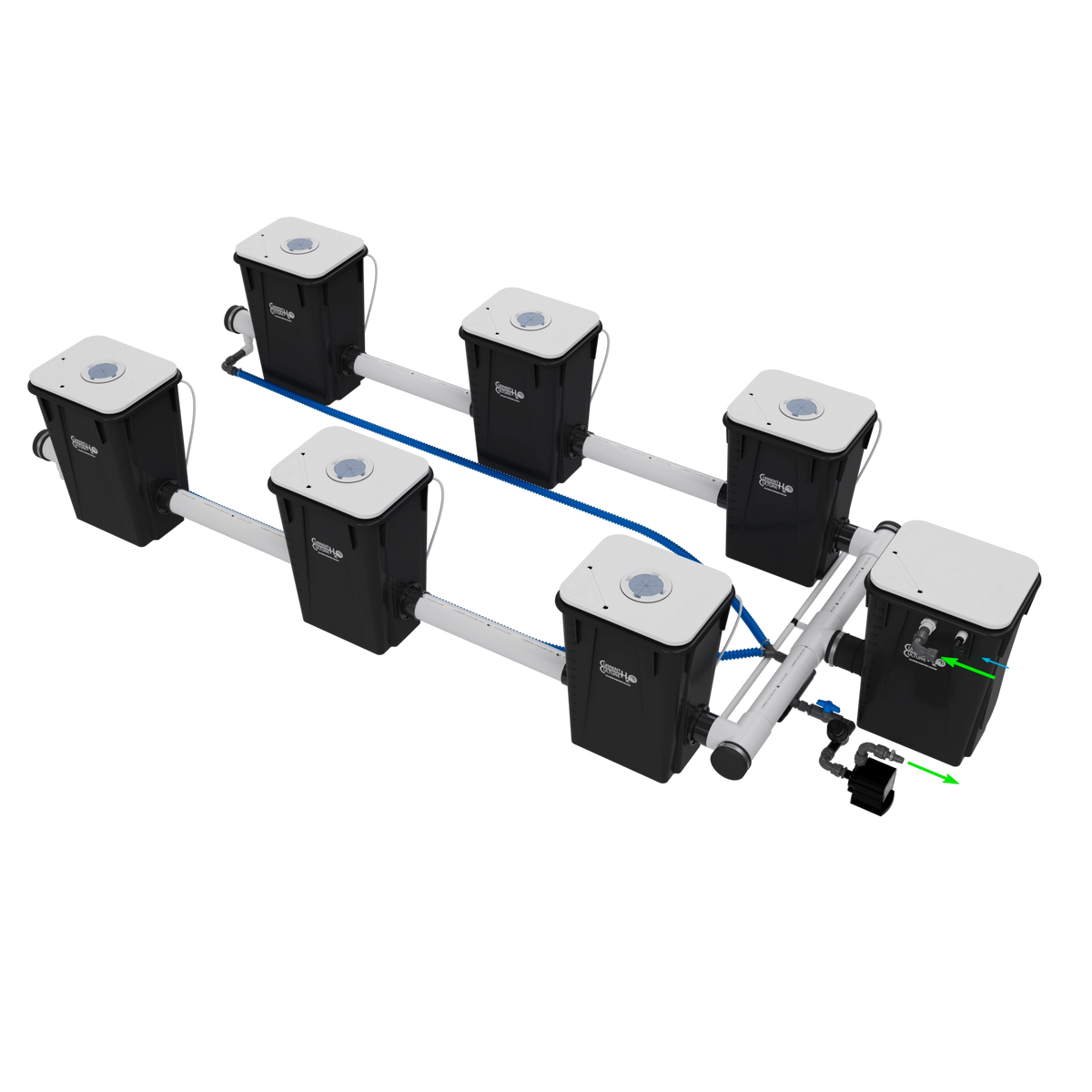 Current Culture Under Current UCXXL13 RDWC System, 6-Site, 2-Row