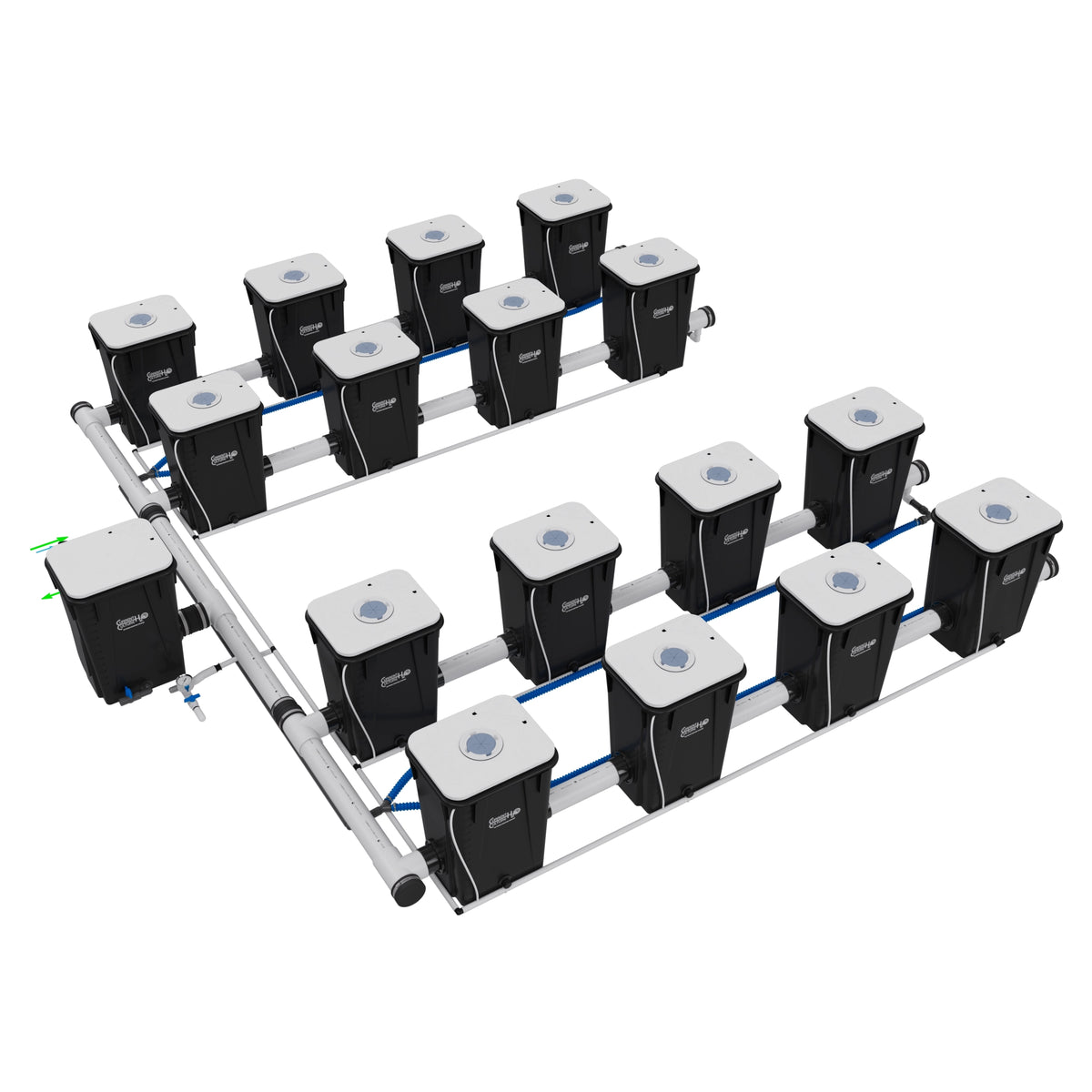 Current Culture Under Current UCXL13 RDWC System, 16-Site, 4-Row