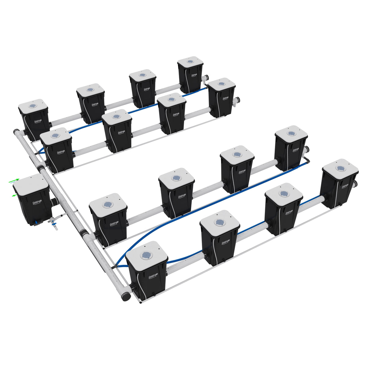 Current Culture Under Current UCXXL13 RDWC System, 16-Site, 4-Row