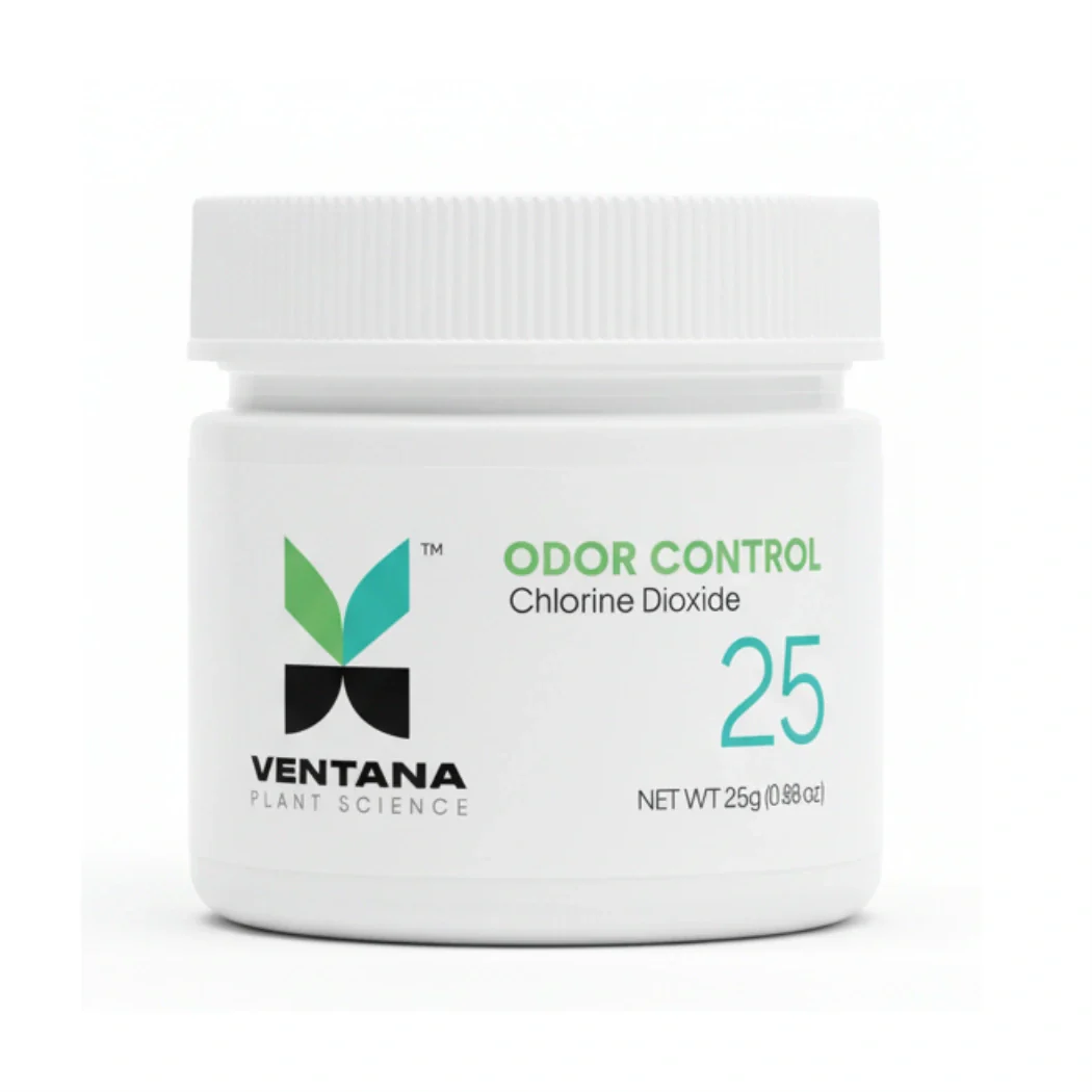 Ventana Plant Science - Chlorine Dioxide 25g Fast Release Deodorizing Gas (ClO2).