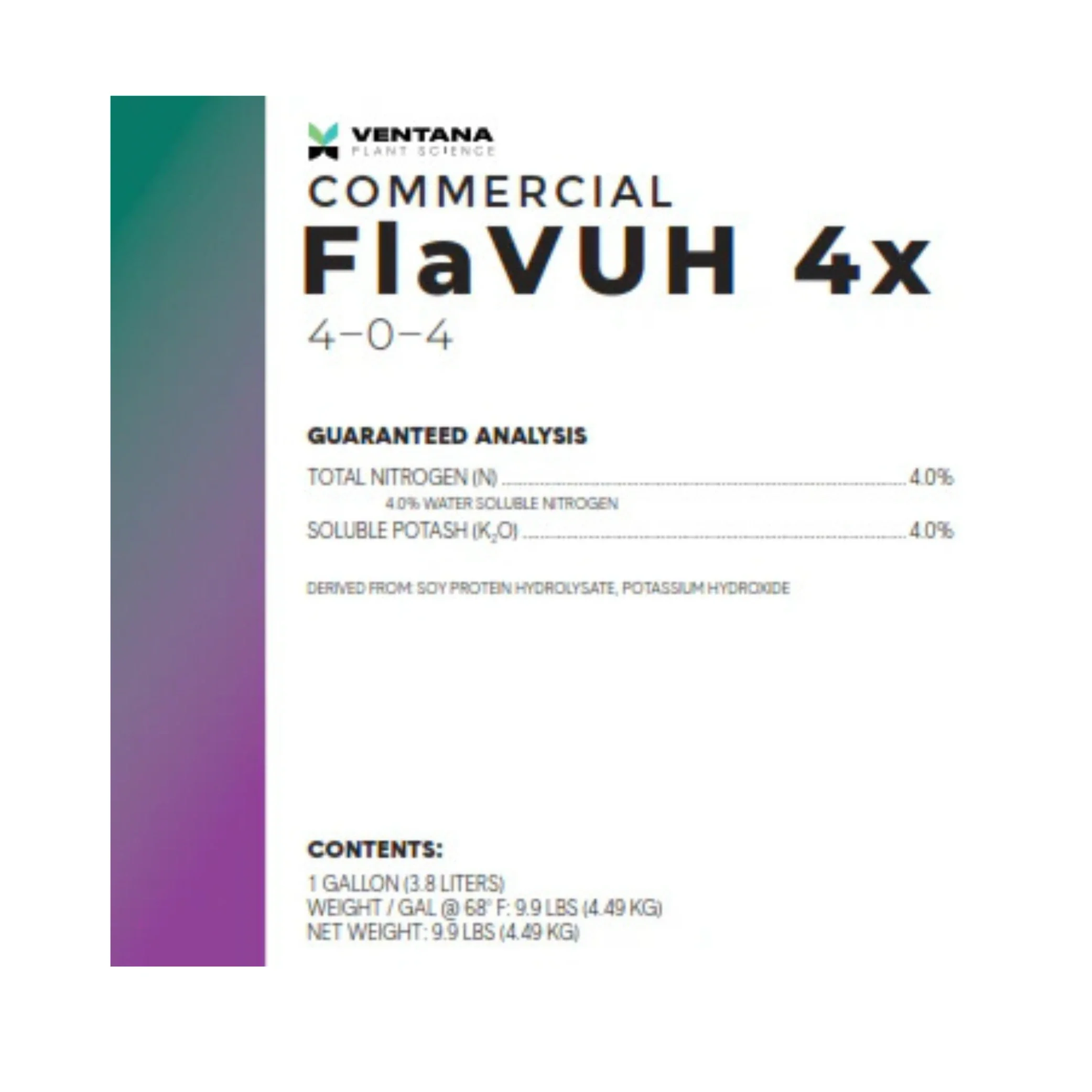 Ventana Plant Science - FlaVUH 4X Concentrate (4-0-4)